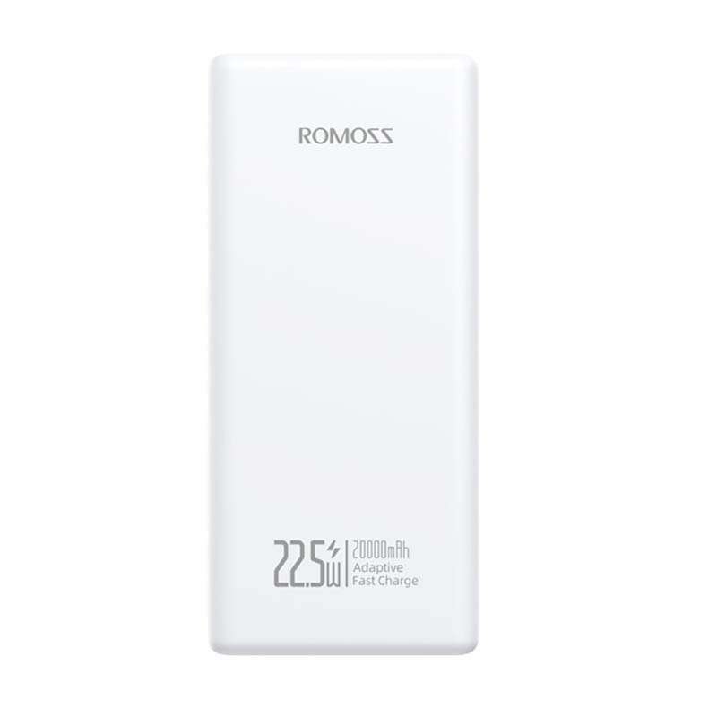 Romoss PRC20 20000mAh 22.5W Fast Charge Power Bank - White