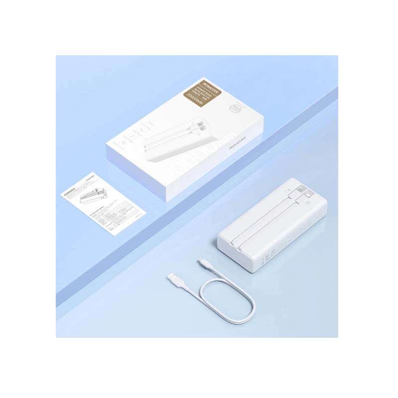 Romoss PRC20 20000mAh 22.5W Fast Charge Power Bank - White