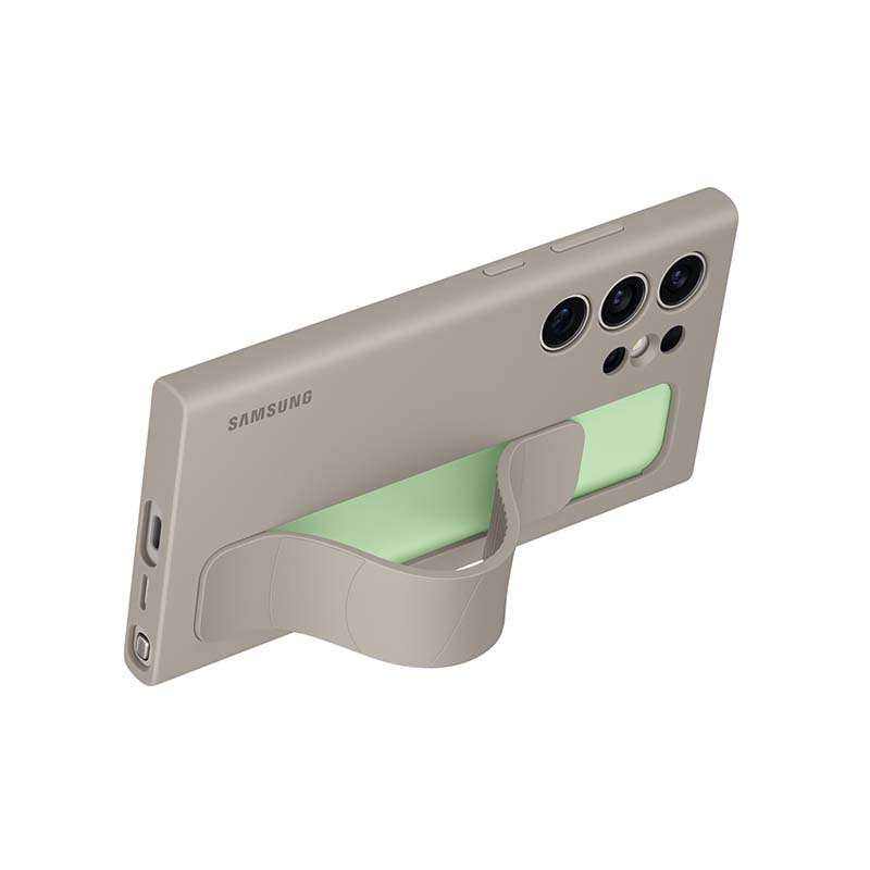 Samsung Galaxy S24 Ultra Standing Grip Case - Taupe