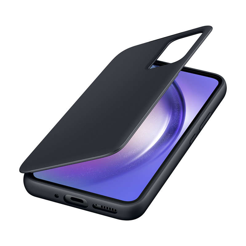 Samsung Original Smart View Wallet Case for Samsung A54 5G - Black