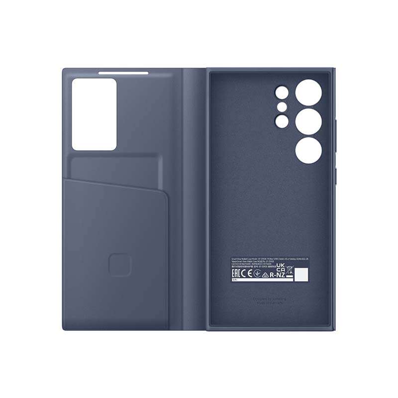 Samsung Galaxy S24 Ultra 5G Smart View Wallet Case - Purple