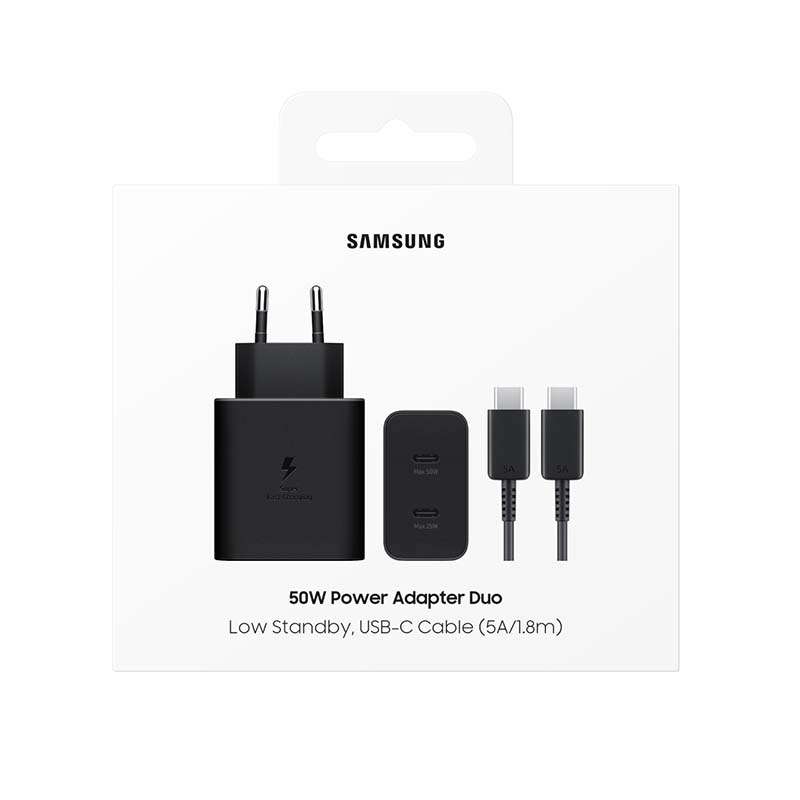 Samsung Power Adapter Duo 50W - Black