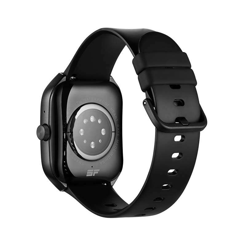Supa Fly Fit Flex Series AI Voice Assistant Smart Watch - Black