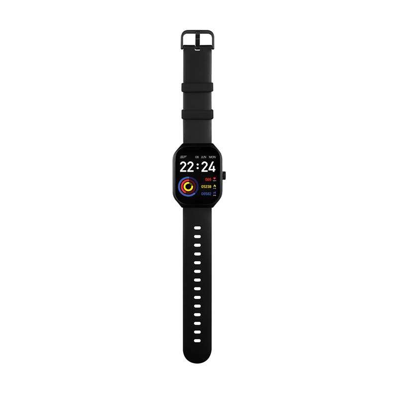 Supa Fly Fit Flex Series AI Voice Assistant Smart Watch - Black