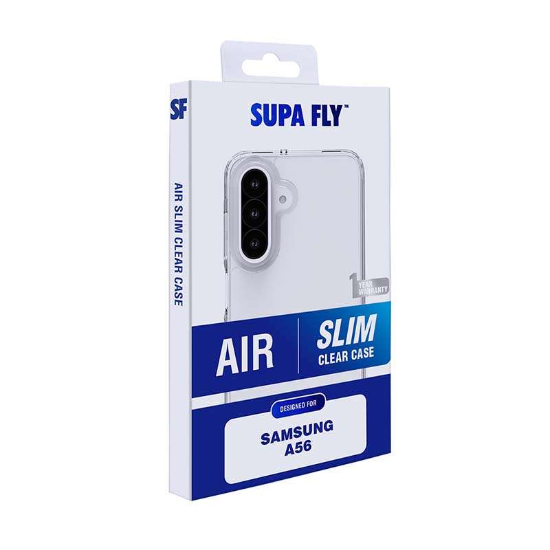 Supa Fly Air Slim Case for Samsung Galaxy A56 - Clear