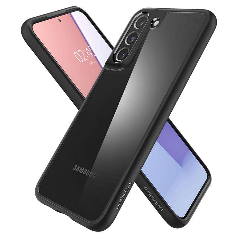 Spigen Samsung Galaxy S22 5G Ultra Hybrid Case - Matte Black
