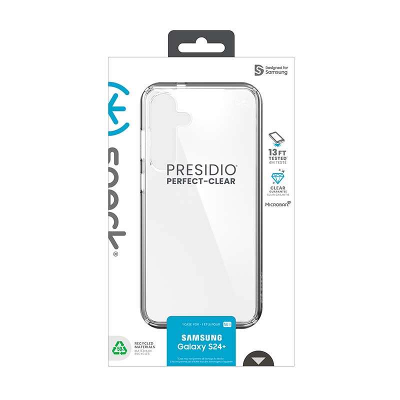 Speck Samsung Galaxy S24 Plus Presidio2 Grip Case - Clear