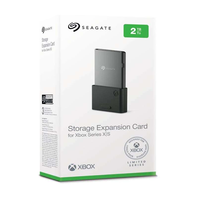 Seagate 2TB Storage Expansion Card for Xbox Series X/S - Black