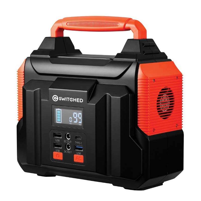 Switched 300W 222WH Portable Power Station