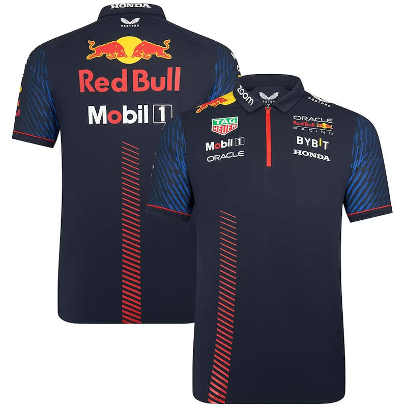Oracle Red Bull Racing F1 2023 Team Mens Polo Shirt