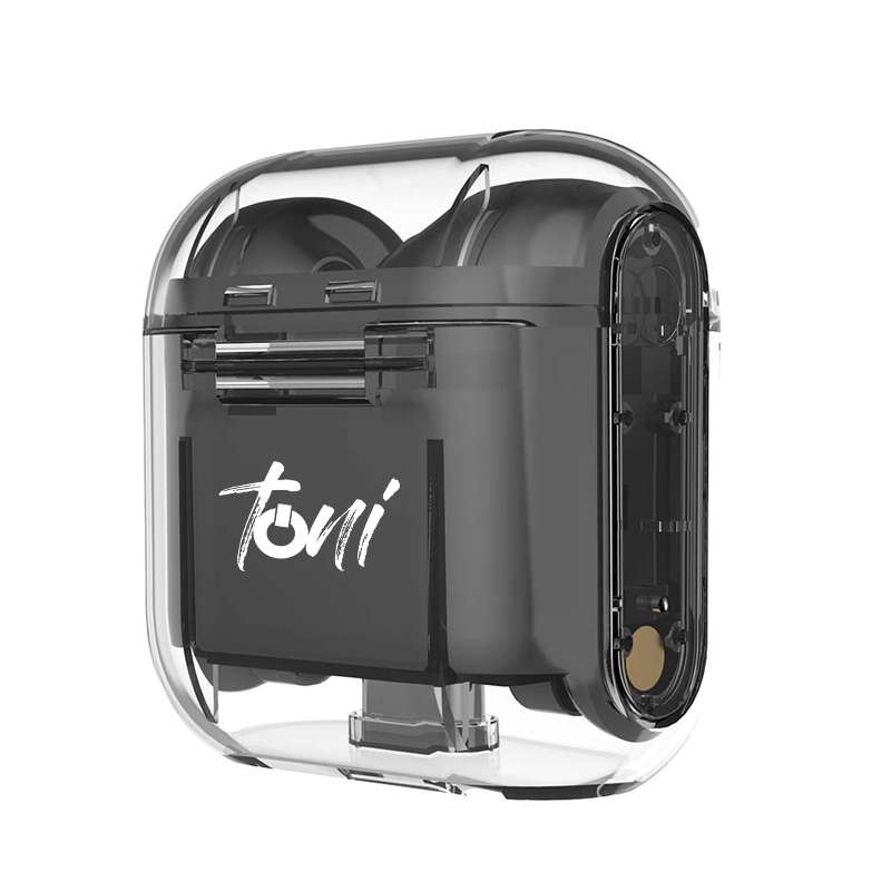 Toni Circuit Series True Wireless Earpods - Transparent