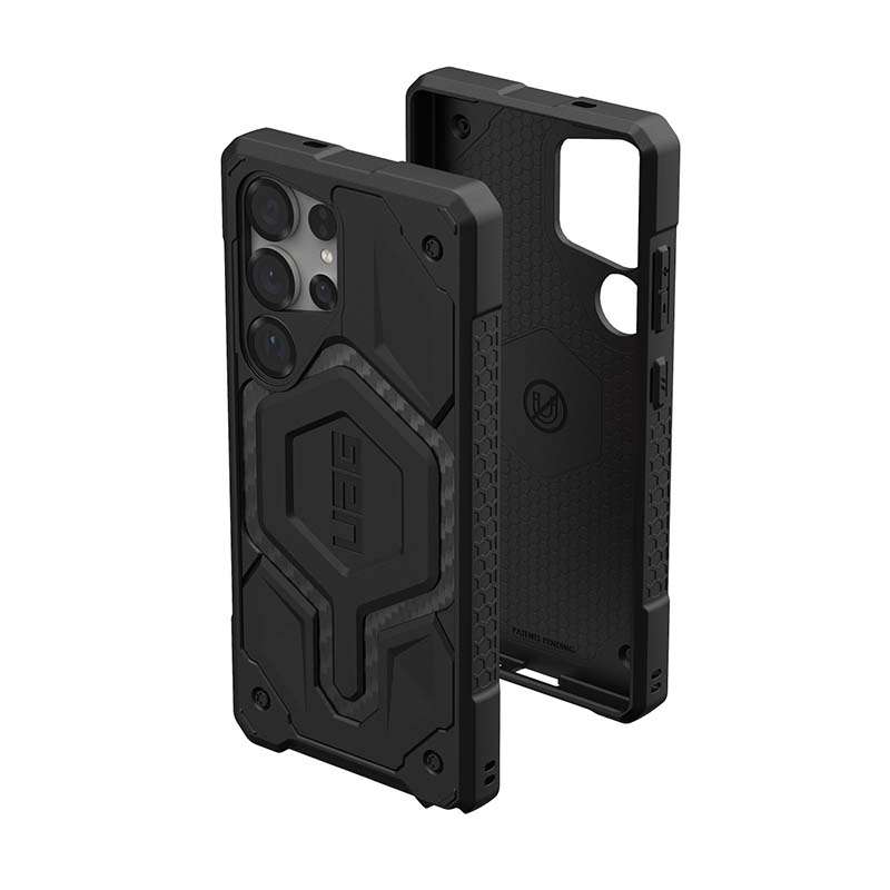 UAG Samsung Galaxy S25 Ultra Monarch Case - Carbon Fiber