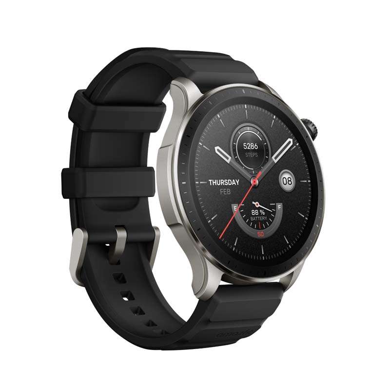 Amazfit GTR 4 Superspeed Smartwatch - Black