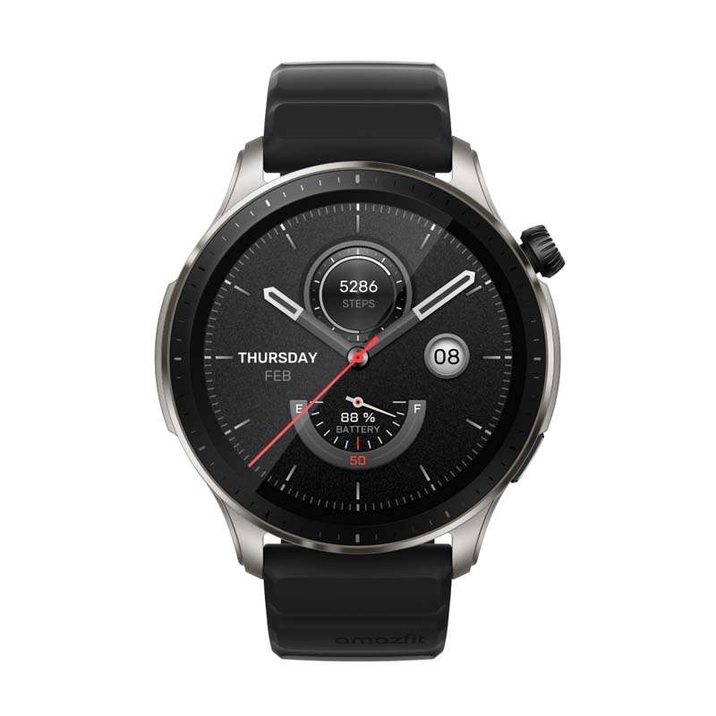 Amazfit GTR 4 Superspeed Smartwatch - Black