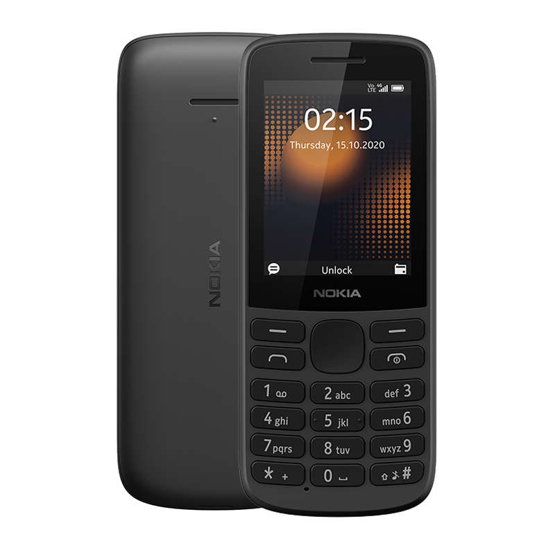 Nokia 215 4G Network Locked - Black