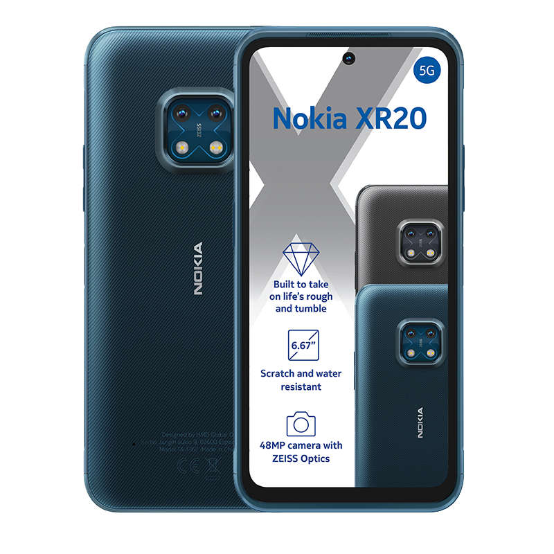 Nokia XR20 5G Dual Sim 128GB - Blue