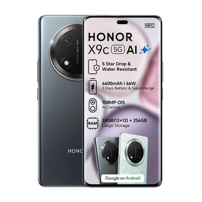 Honor X9c 5G Dual Sim 256GB - Black