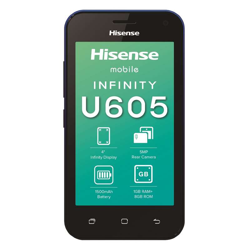 Hisense U605 Network Locked - Gold
