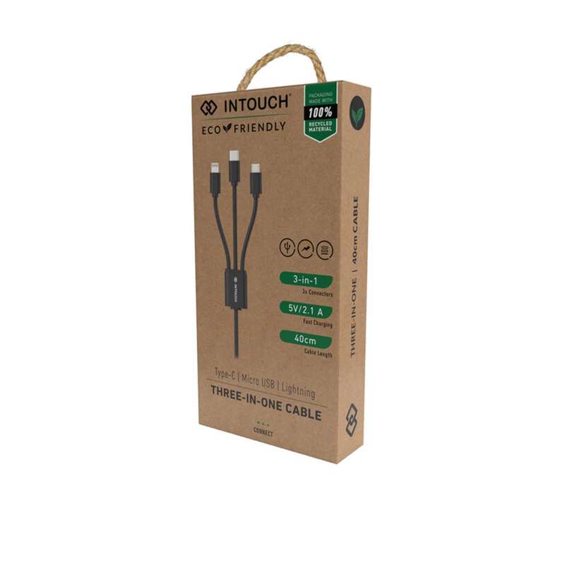 Intouch 3 in 1 Cable - Black