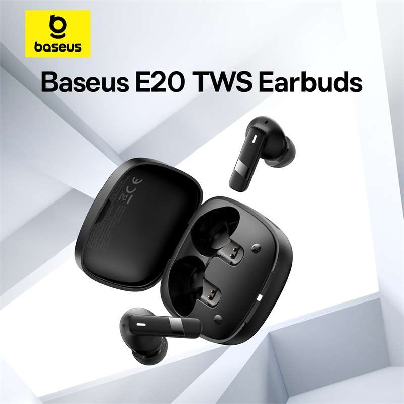 Baseus Bowie E20 True Wireless Earphones - Cluster Black