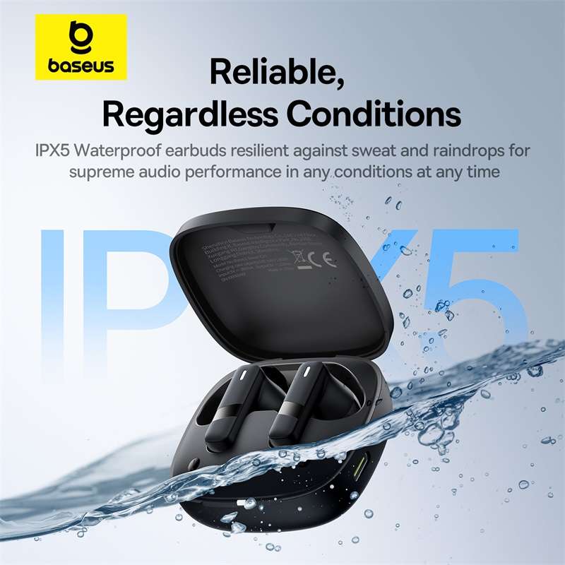 Baseus Bowie E20 True Wireless Earphones - Cluster Black