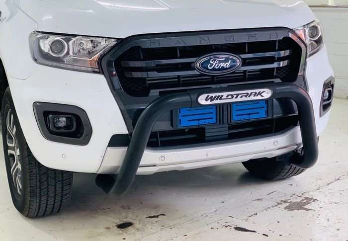 Ford Ranger Nudge Bar Wildtrak 2016+ PDC Friendly - Black Stainless Steel Artav BS150044-20wt (FR...