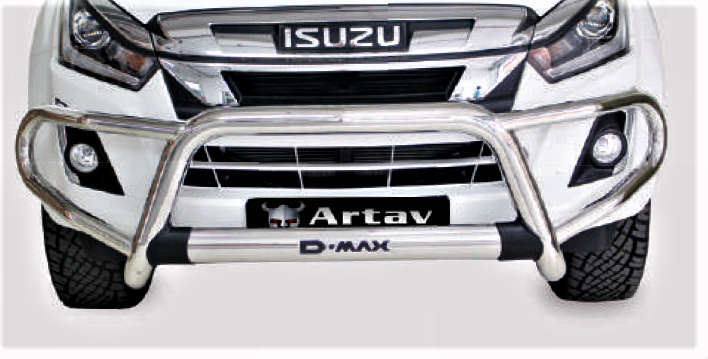 Isuzu Nudge Tri Bumper Protect KB RT85 2013-2022  - Stainless Steel Artav 1600061t