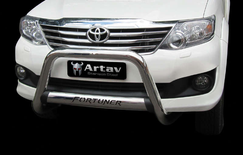 Toyota Fortuner Nudge bar with oval cross member 2005-2015 Artav 80030t