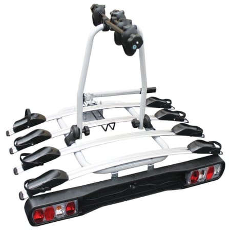 Tow Ball Mounting Bicycle Rack - 4 bike Carrier (Tilt)