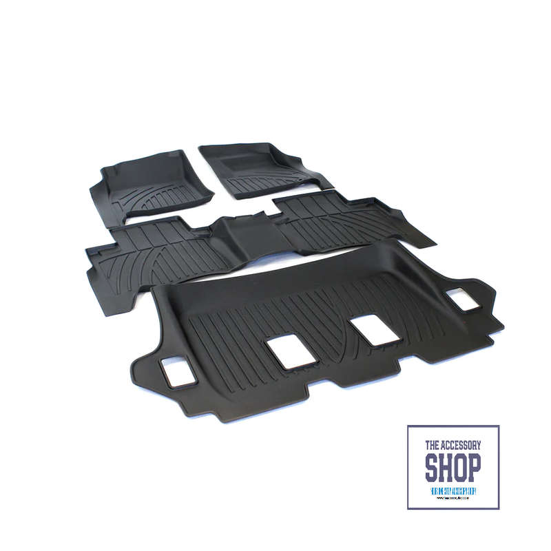 Toyota Fortuner rubber mat set 4 piece (not for hybrid) Auto or Manuel 2016-