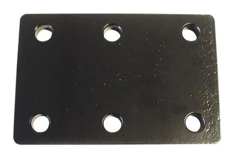 Tow bar 6 hole drop plate, 3 levels