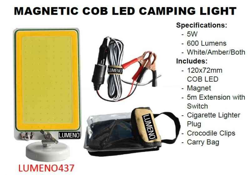 Lumeno Magnetic COB Camping Light