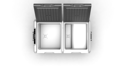 Flex Double Door 75 liter 12 volt Fridge-Freezer TW75
