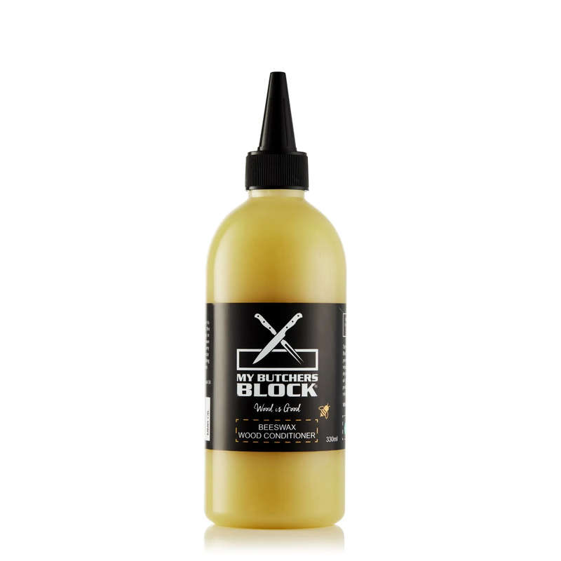 Woodcare Natural Beeswax Conditioner 300ml Butcher Block