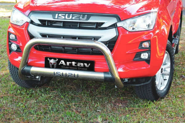Isuzu DMAX Nudge Bar 2022- with Oval Cross Member - Artav 1600091T