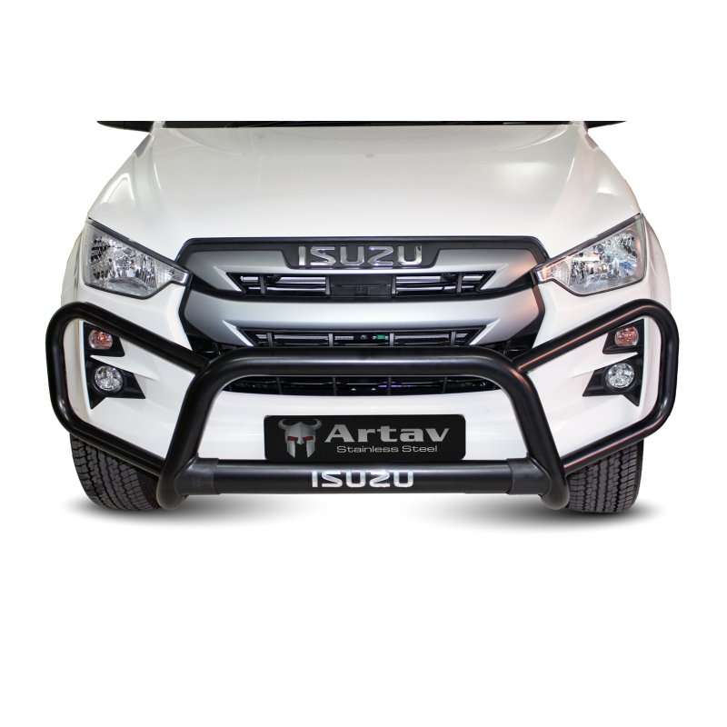 Isuzu Dmax Nudge bar black Stainless steel tri bumper GEN 7- 2022- Artav