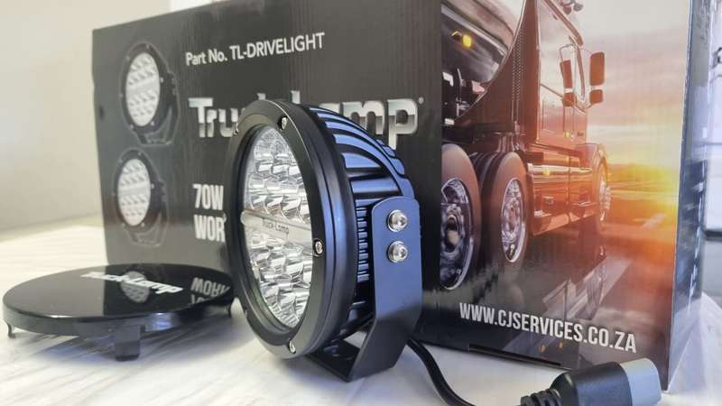 LED Spot light with park lights 70watts Truck Lamp (with or without amber covers)
