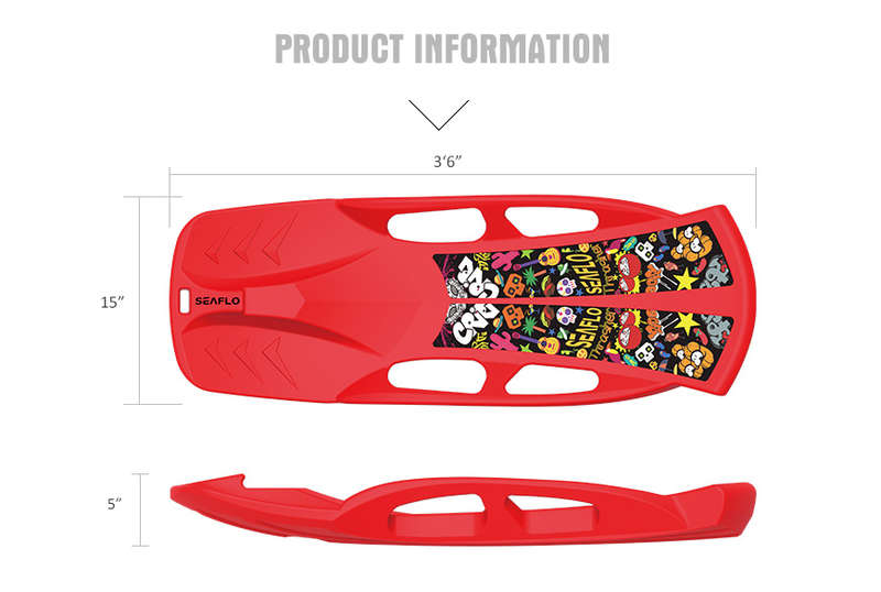 Kids Multi-Function Board SEAFLO (RED)