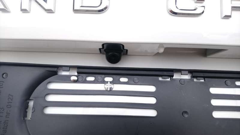 Toyota Landcruiser 300 series front camera and rear camera options