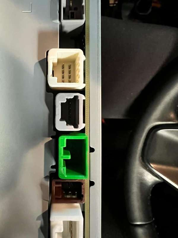 Suzuki Jimny, Toyota Starlet Reverse Camera &amp; harness 2018 up 3 and 5 door