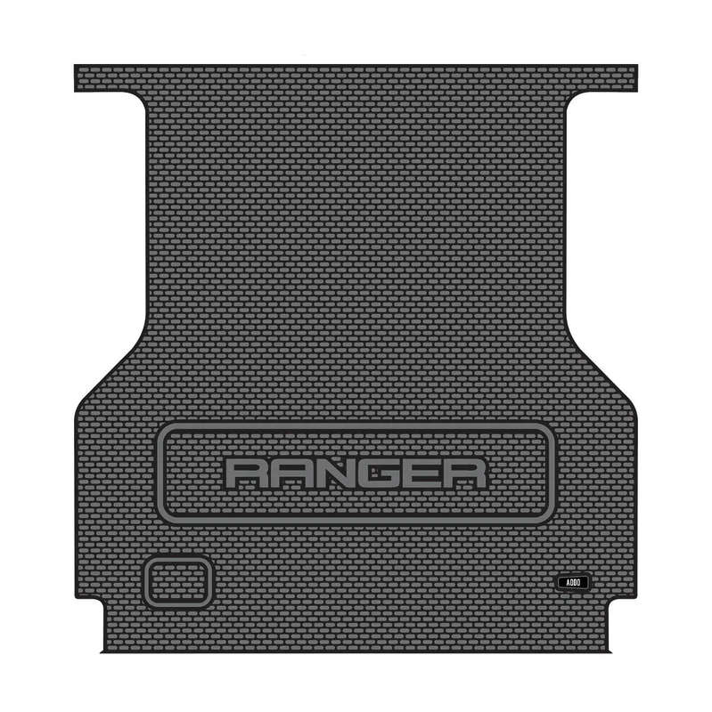 Ford Ranger Rubber mat set 2012- 2023 ADDO