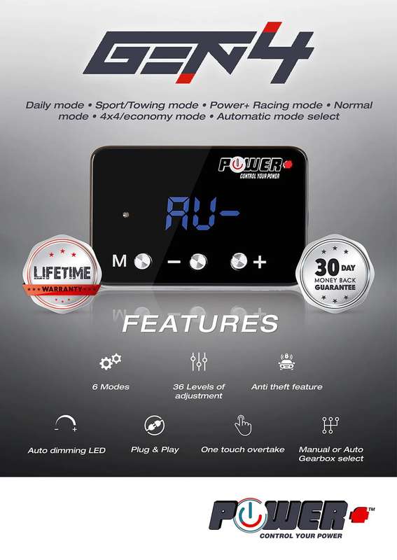 Ford Power Plus Throttle Controls: Power+