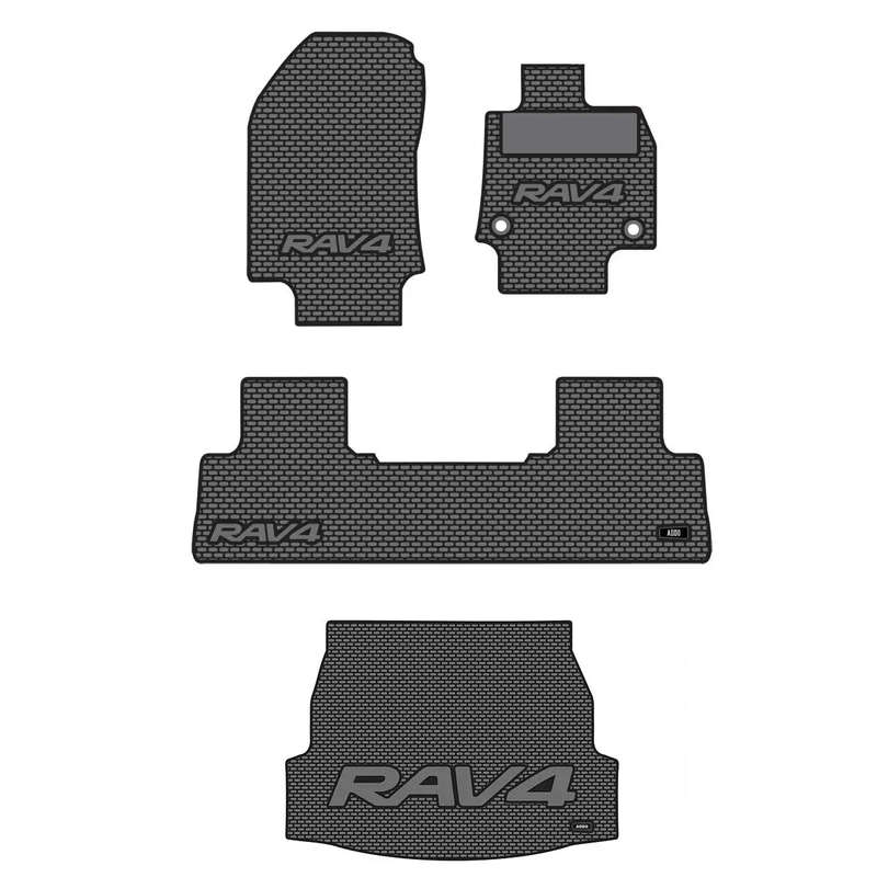 Toyota Rav 4 Rubber mats 5th Gen 2019-  (ADDO)