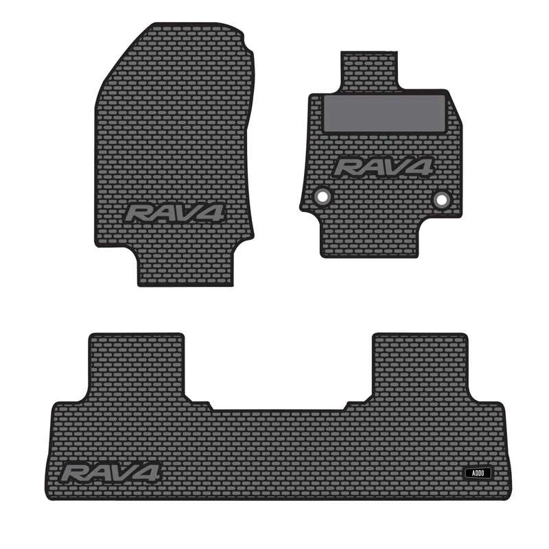 Toyota Rav 4 Rubber mats 5th Gen 2019-  (ADDO)