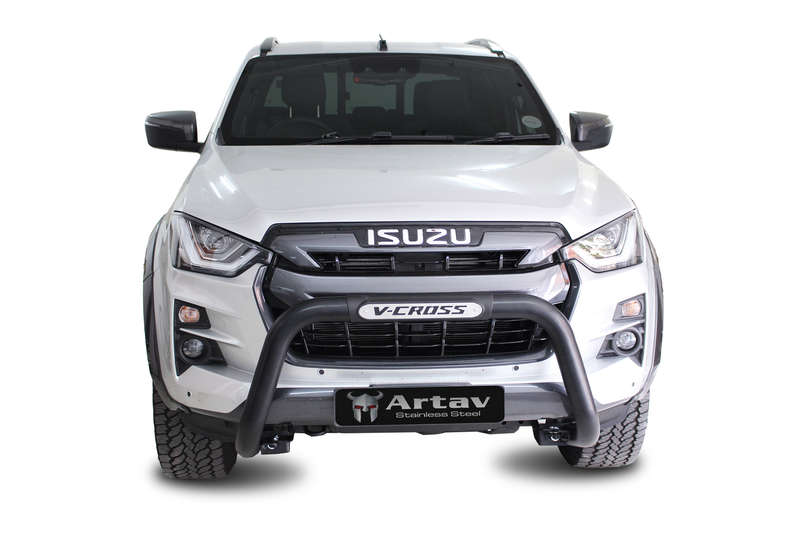 Isuzu Dmax Nudge Bar Gen 7 VCROSS Branded PDC  Black- Artav