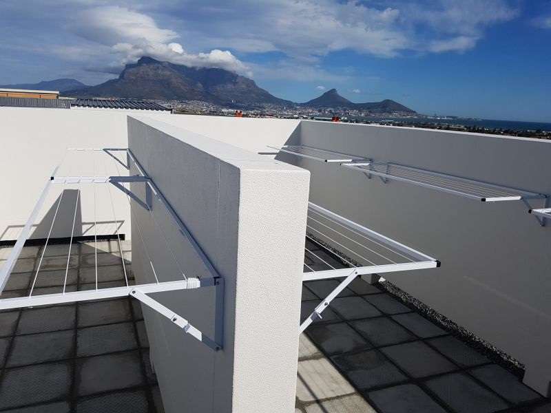 Aluminium Fold away wash line