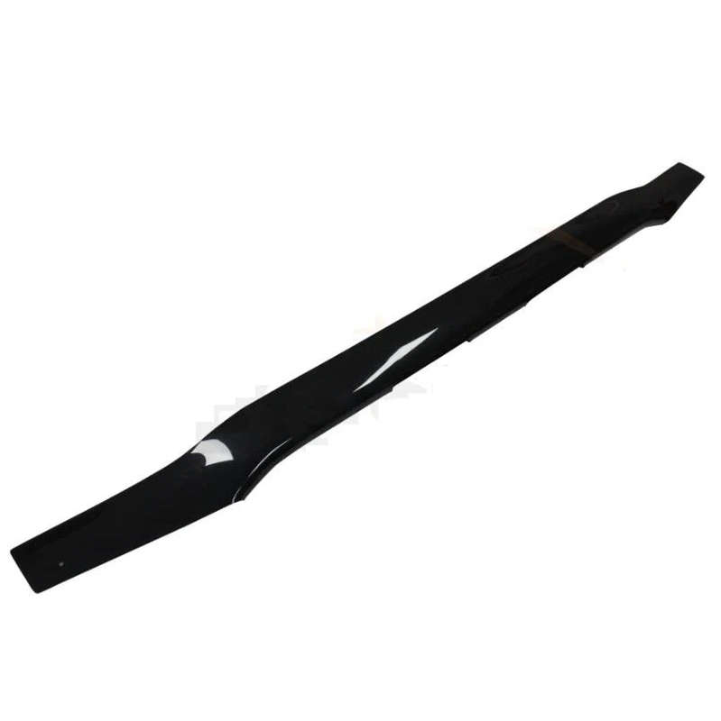 Toyota Landcruiser 79 &amp; 76 Series Bonnet Guard Black with logo Or Clear 2017-