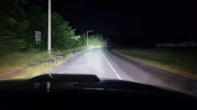 DAG LED Spot light 90watt 7 Inch set with covers and wiring harness