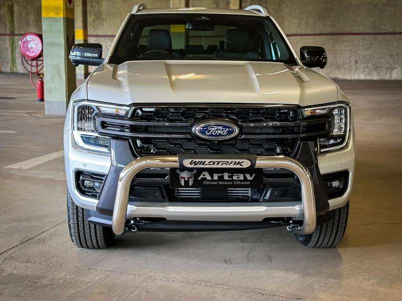 Ford Ranger Wildtrack stainless steel nudge bar 150054T-WTD-24 2023- Artav