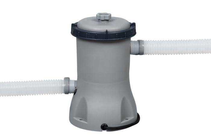 Round Frame Grey Pool Set 6.473L 3.66m x 76cm Bestway